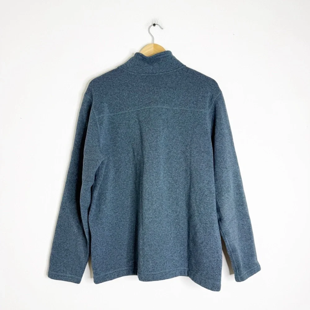 The North Face Gordon Lyons 1/4 Zip Fleece Pullover Men’s XL Blue